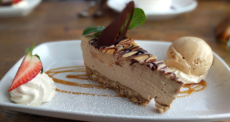 Cappuccino cheesecake