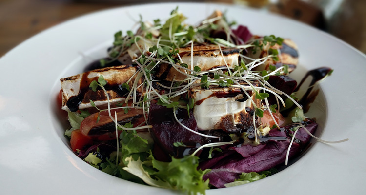 Goats cheese salad