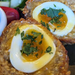 Home-made scotch egg